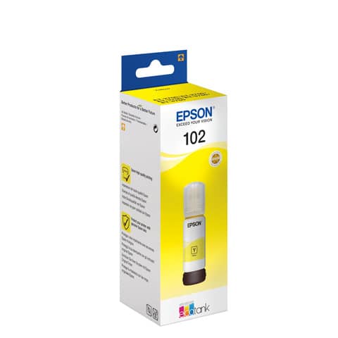 Serbatoio inchiostro 102 Epson giallo  C13T03R440